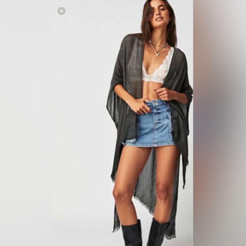 Free People Day Dream Washed Duster